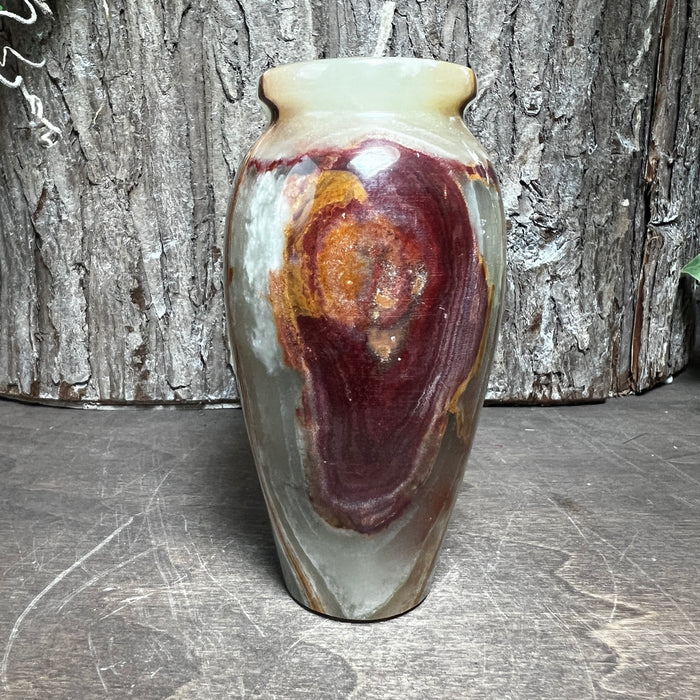 Green Onyx Vase