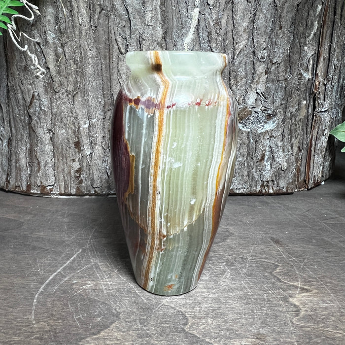 Green Onyx Vase