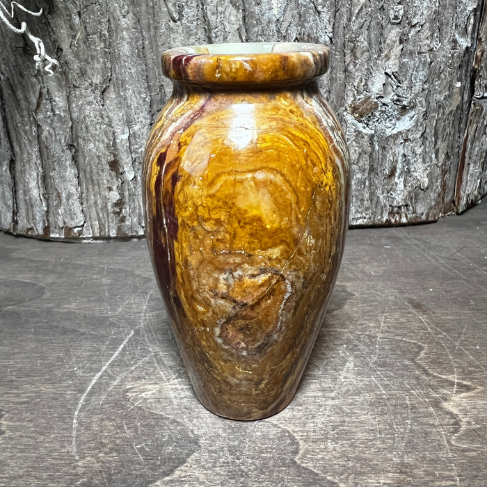 Green Onyx Vase