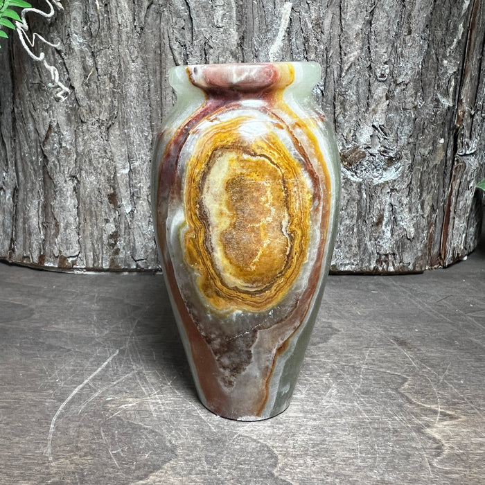 Green Onyx Vase