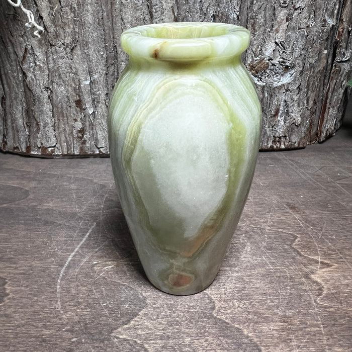 Green Onyx Vase