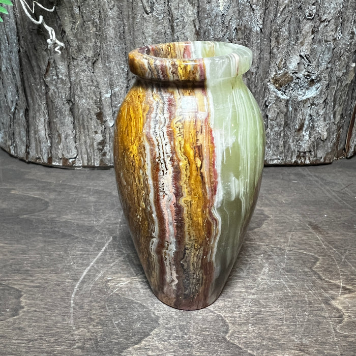 Green Onyx Vase