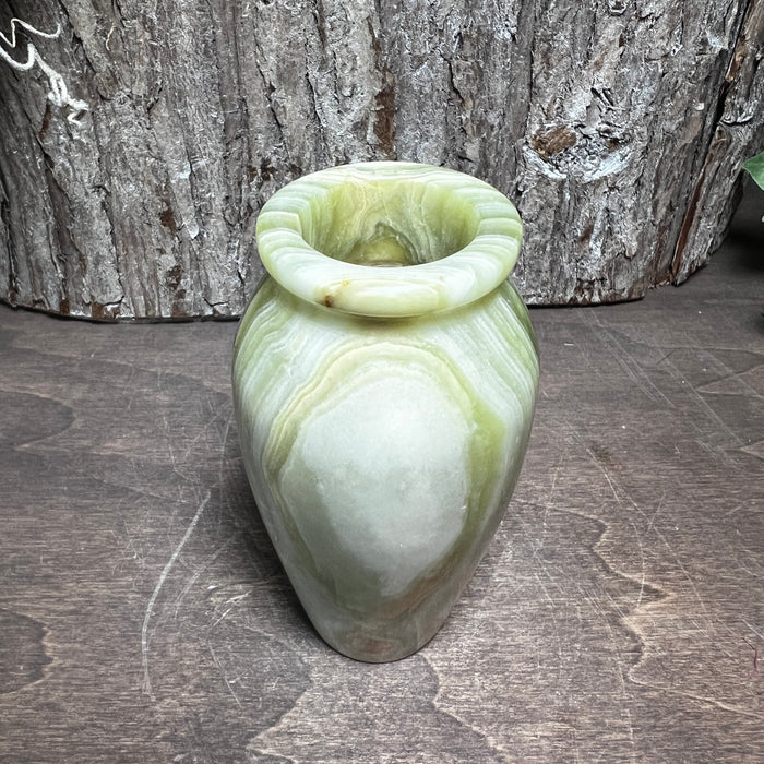 Green Onyx Vase