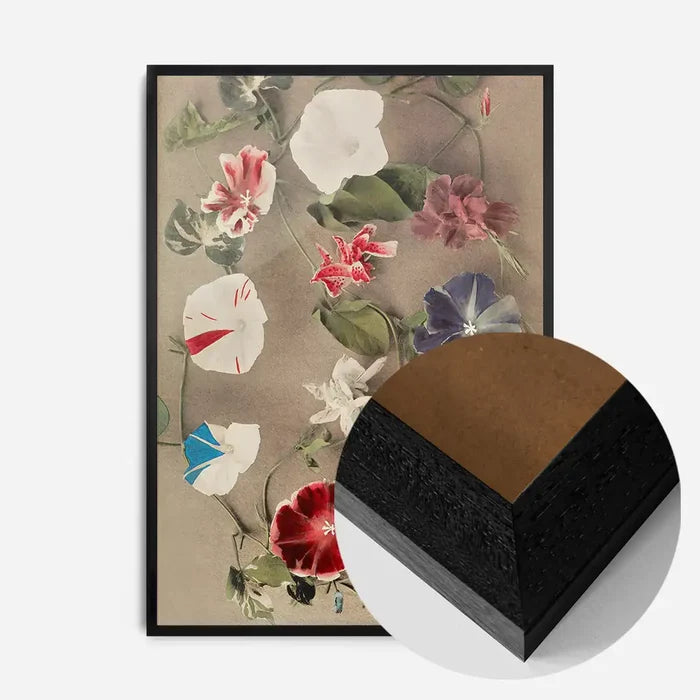 21x30cm | 8¼ x 11¾in / Black Wood Frame