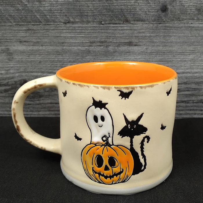 Halloween Pumpkin Ghosts Coffee Mug Beverage Tea Cup 16oz 473ml by Blue Sky