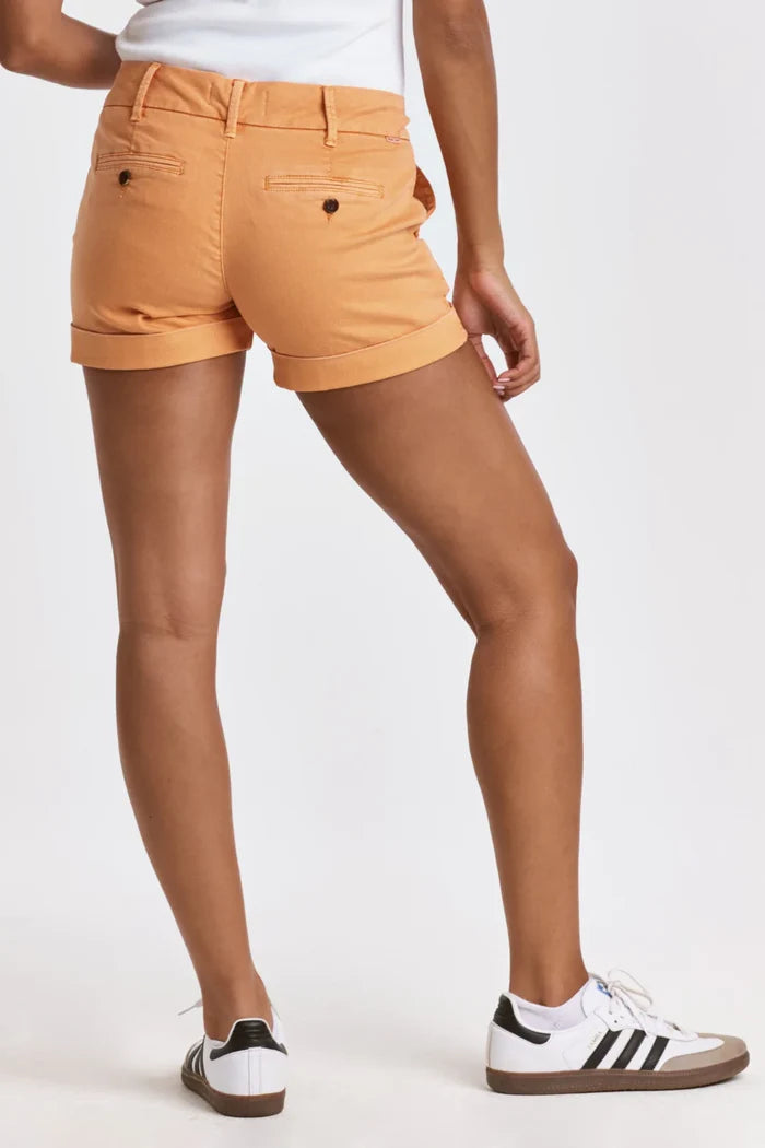 HAMPTON MID RISE SHORTS APRICOT CRUSH