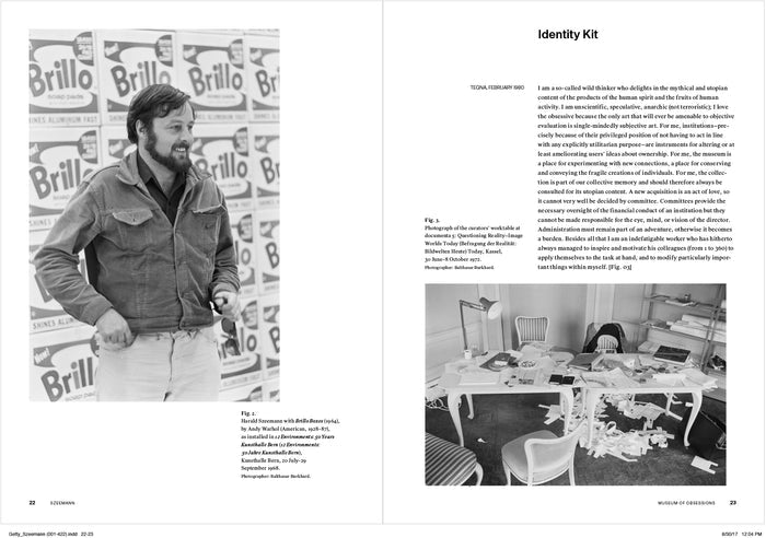 Harald Szeemann: Selected Writings | Getty Store