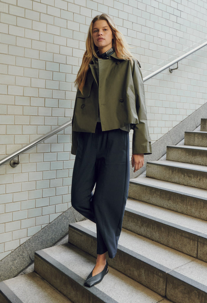 Hawena Loose Trench Jacket