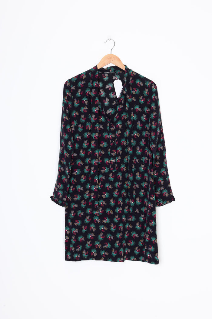 Helen Cherry Womens Blue Dress Size 10