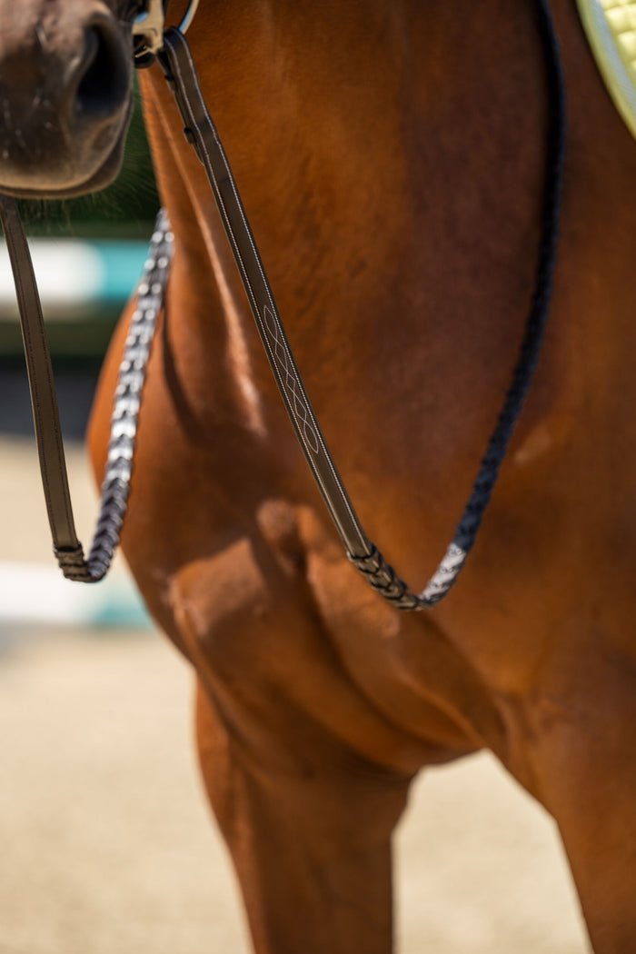 HKM Hunter 2 English Bridle, Dark Brown