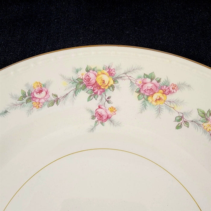 Homer Laughlin Countess Luncheon Plate 9" Set of 2 Georgian Eggshell F49N5