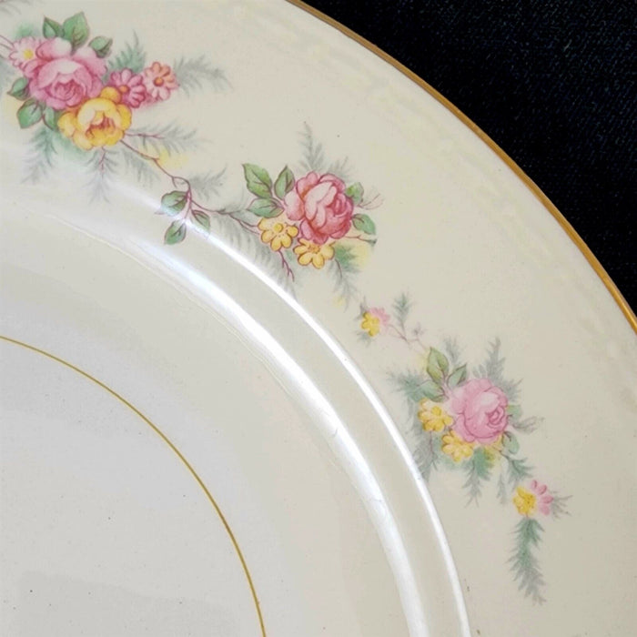 Homer Laughlin Countess Luncheon Plate 9" Set of 2 Georgian Eggshell F49N5
