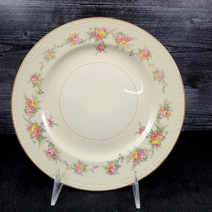 Homer Laughlin Countess Luncheon Plate 9" Set of 2 Georgian Eggshell F49N5