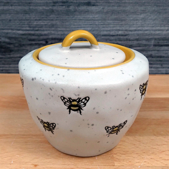 Honey Bee Sugar Bowl and Creamer Set Decorative by Blue Sky