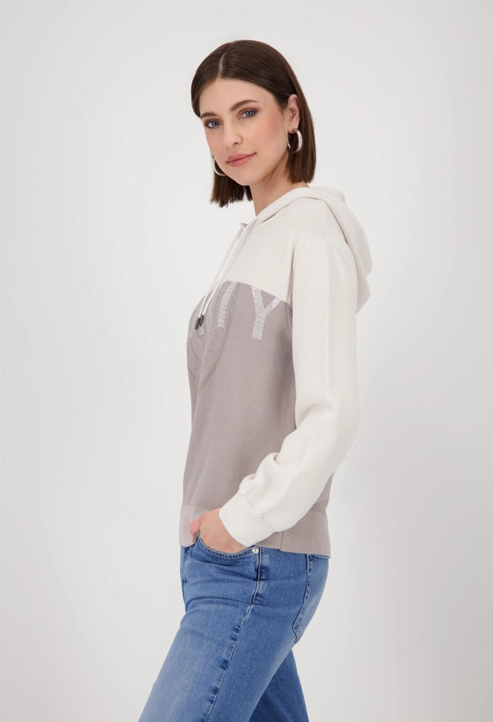 Hooded Knit Jumper