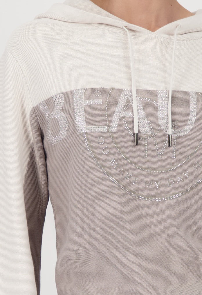 Hooded Knit Jumper