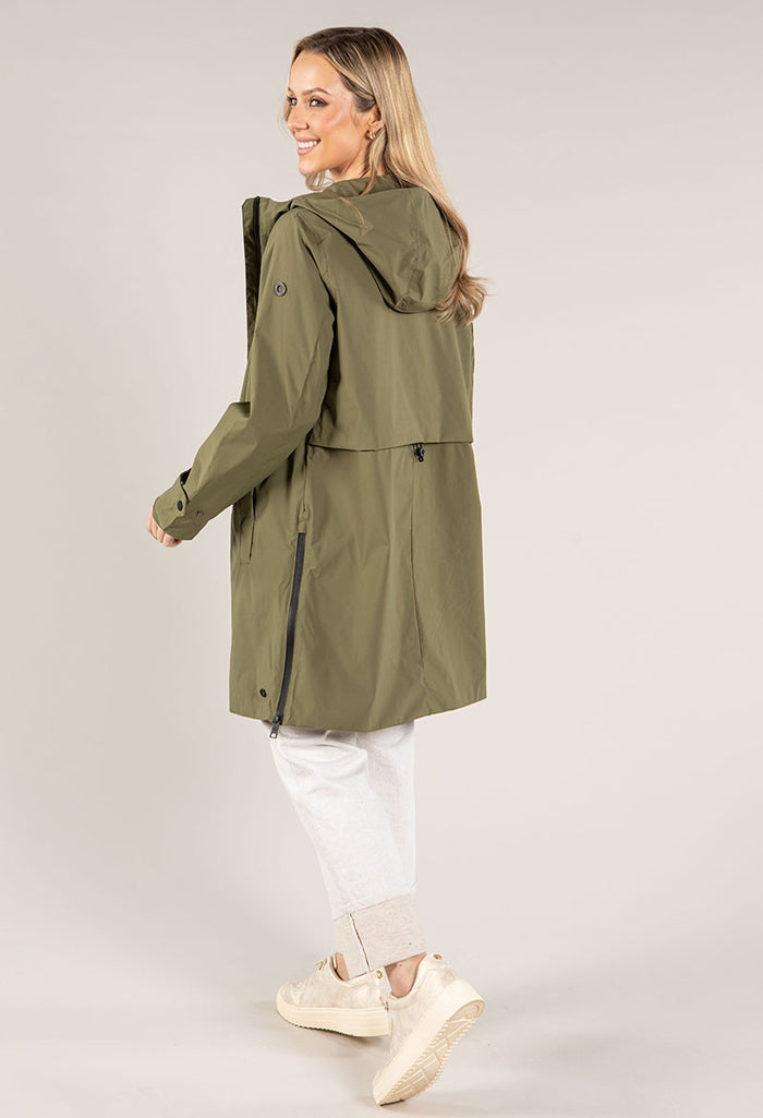 Hooded Rain Coat