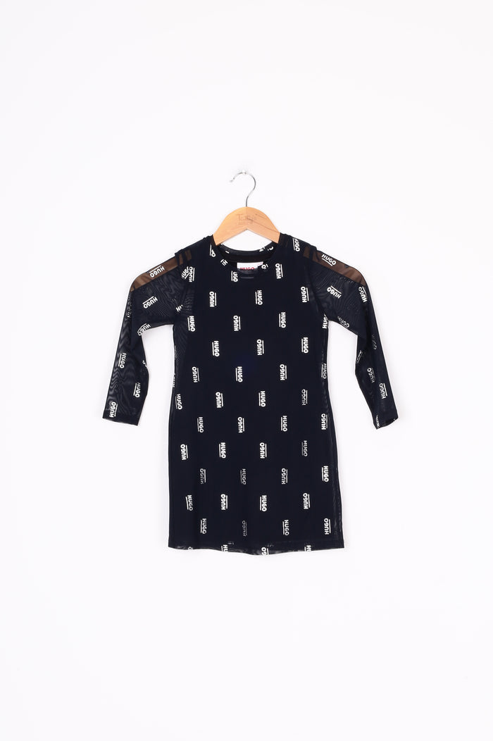 Hugo Kids Black Dress Size 6 YO