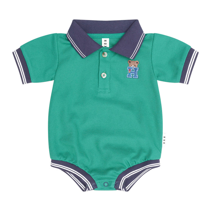 Hux Collegiate Pique Polo Romper