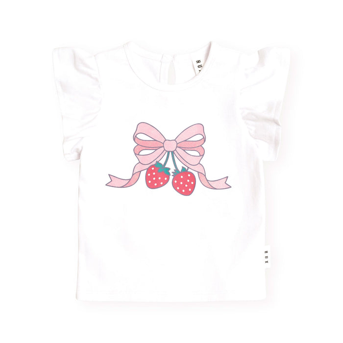 Hux Strawberry Frill Tee