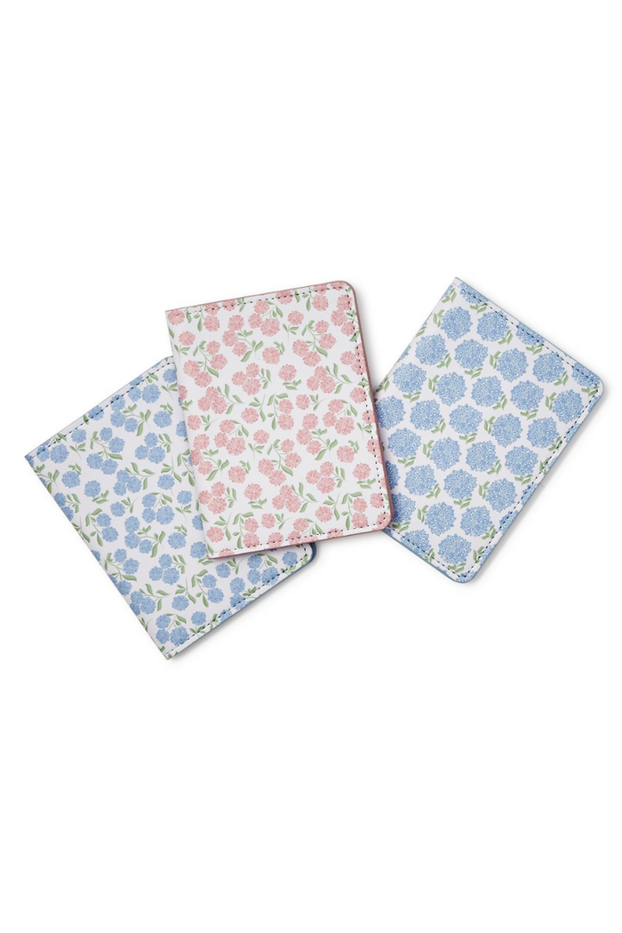 Hydrangea Passport Holder