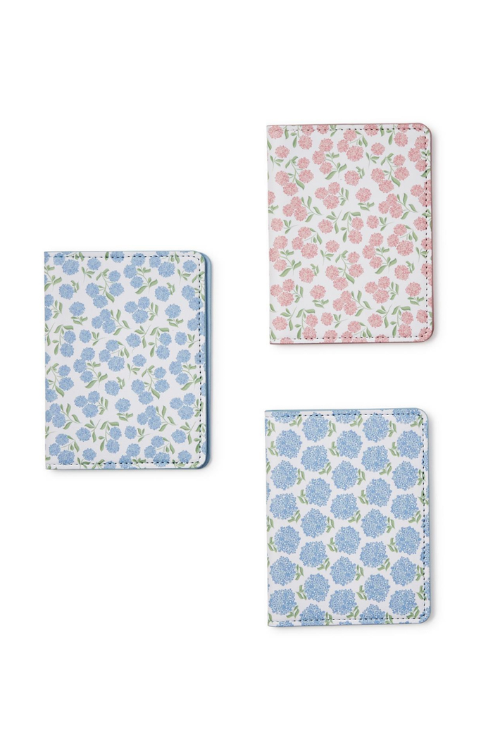Hydrangea Passport Holder