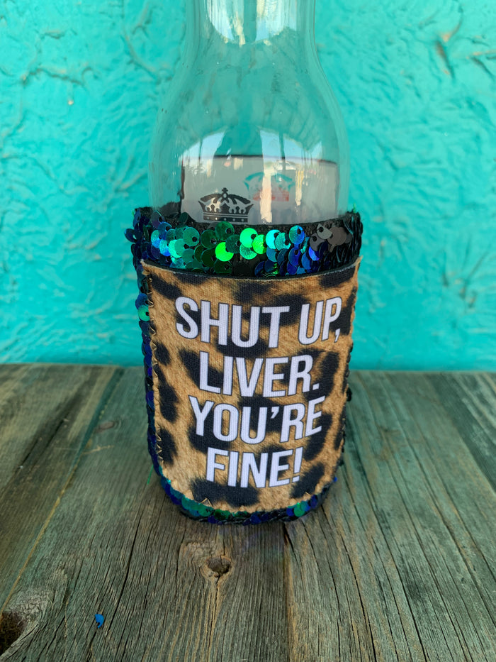 Sequin Can Koozies- assorted