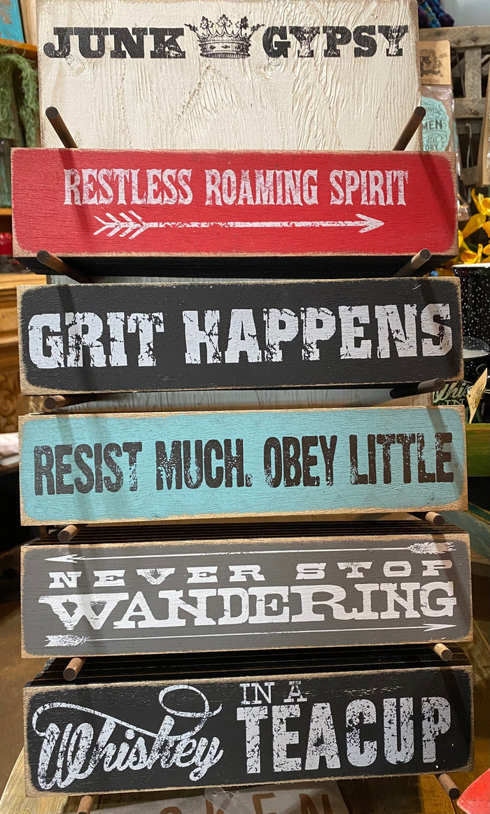 Custom Jg Wooden Signs