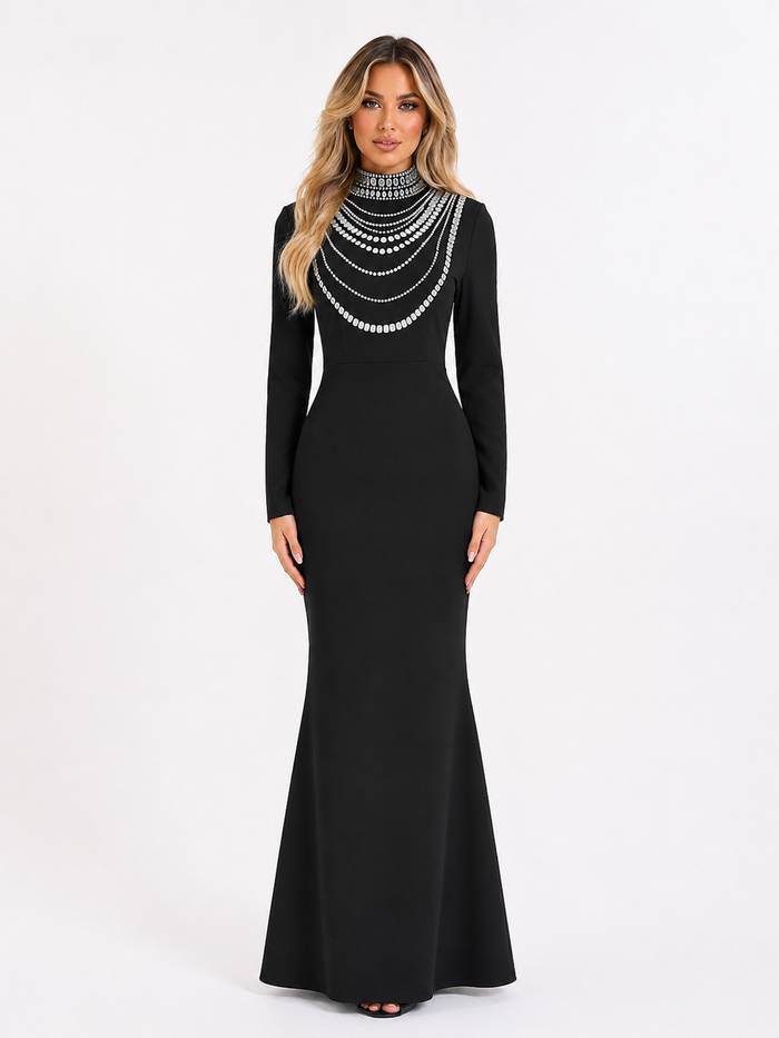 Imperial Crystal Mermaid Gown - Sovereign