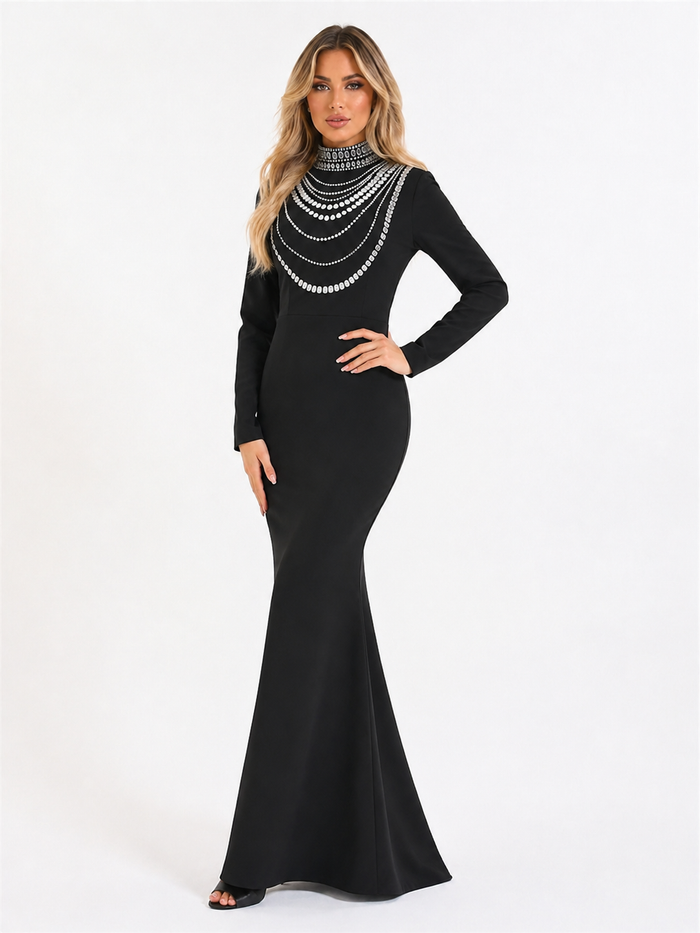 Imperial Crystal Mermaid Gown - Sovereign