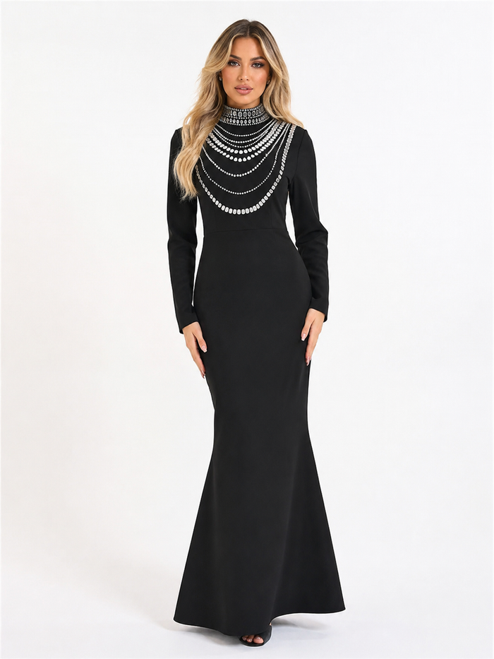 Imperial Crystal Mermaid Gown - Sovereign