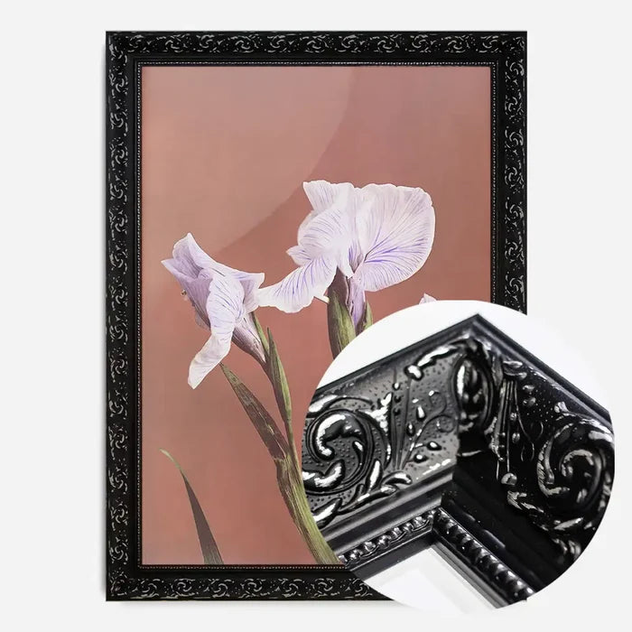 21x30cm | 8¼ x 11¾in / Black Ornate Frame