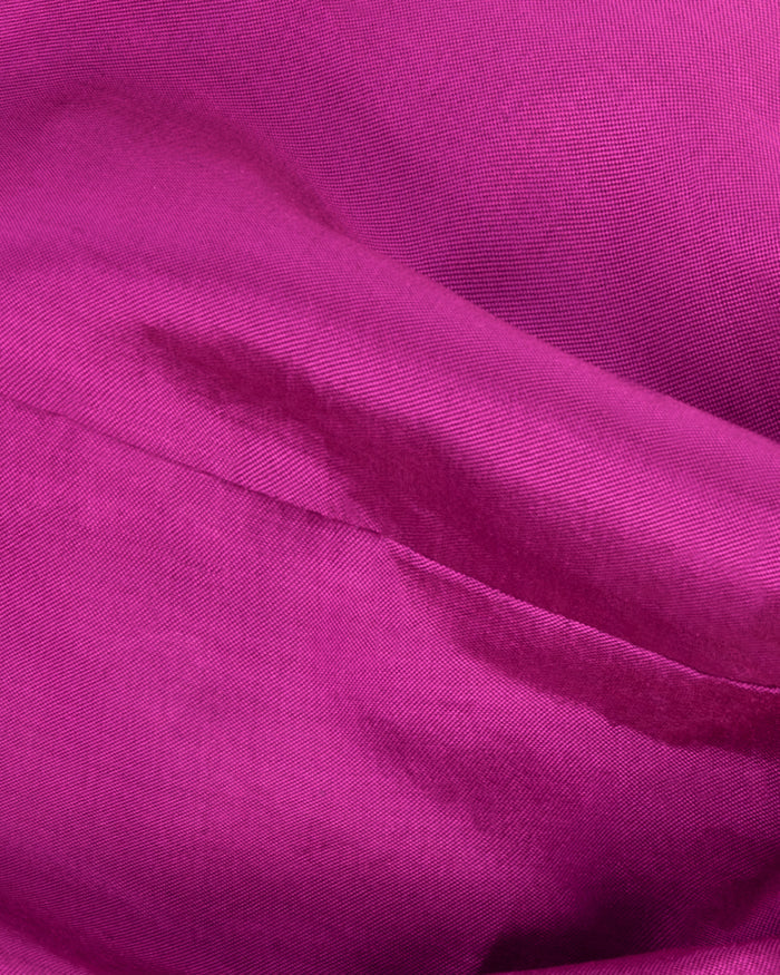 Isa Solid Silk Twist Headband - Fuscia