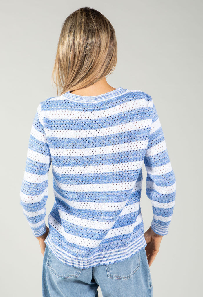 Ivy Striped Knit Jumper