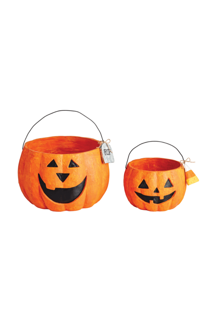 Jack O' Lantern Buckets