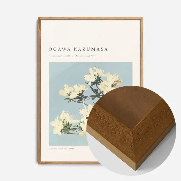 21x30cm | 8¼ x 11¾in / Oak Wood Frame