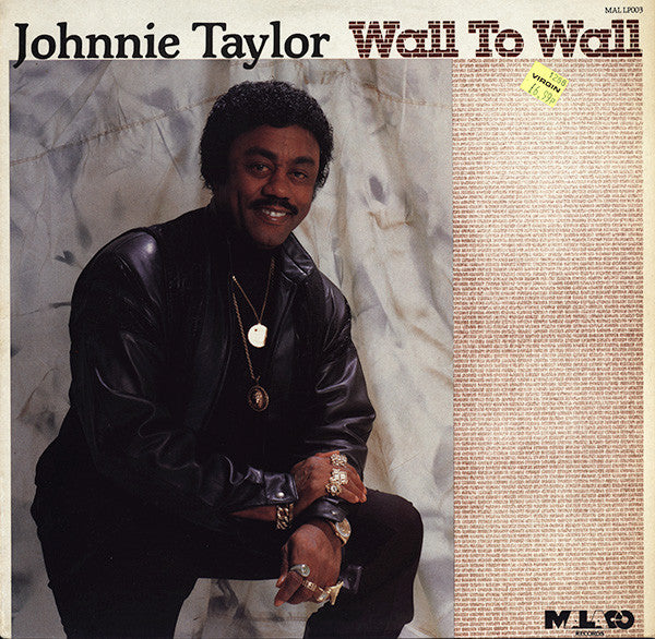 Johnnie Taylor - Wall To Wall (1985 US Press)