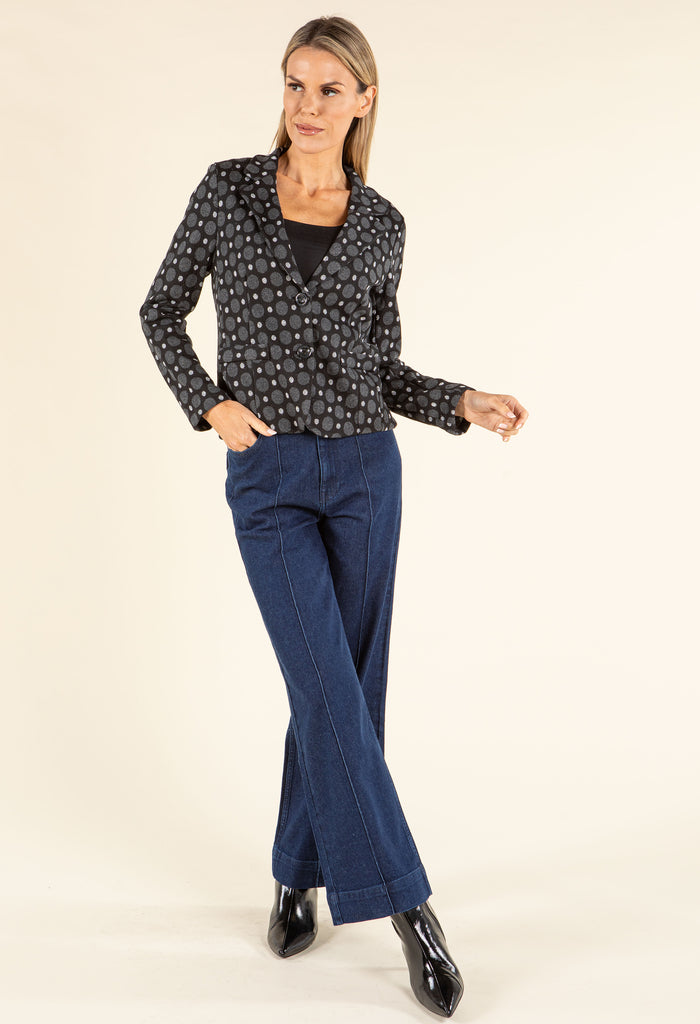 Julie Jacquard Blazer