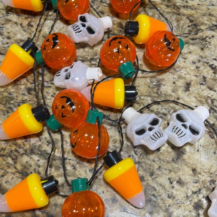 Jumbo Flashing Halloween Necklace -3 styles