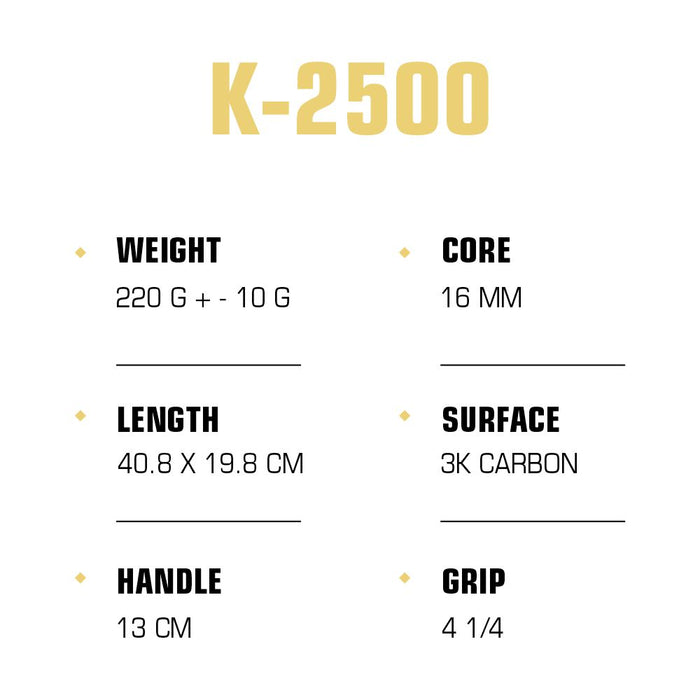 K-2500 Pickleball Paddle
