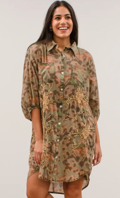 Kaia Shirt Dress