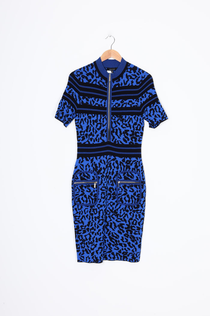 Karen Millen Womens Blue Dress Size M