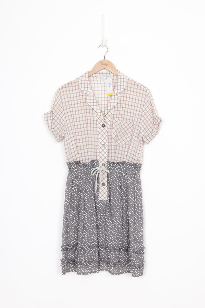Kate Sylvester Womens Beige Dress Size S