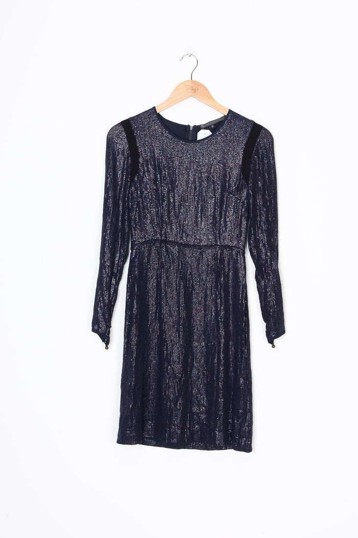 Kate Sylvester Womens Blue Dress Size XS