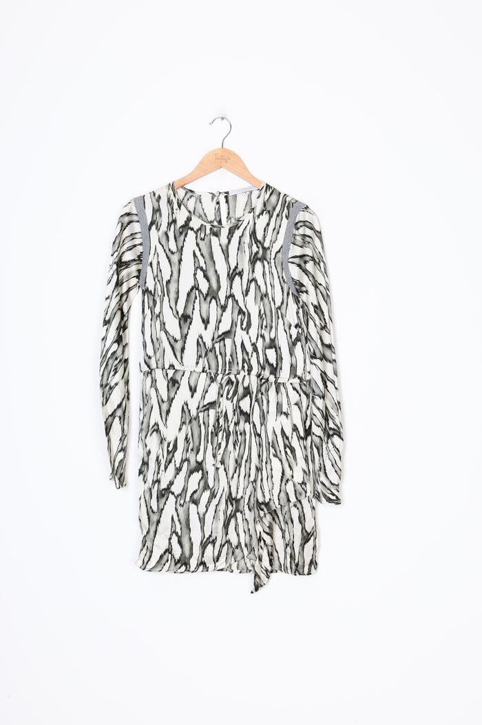 Kate Sylvester Womens Grey Dress Size S