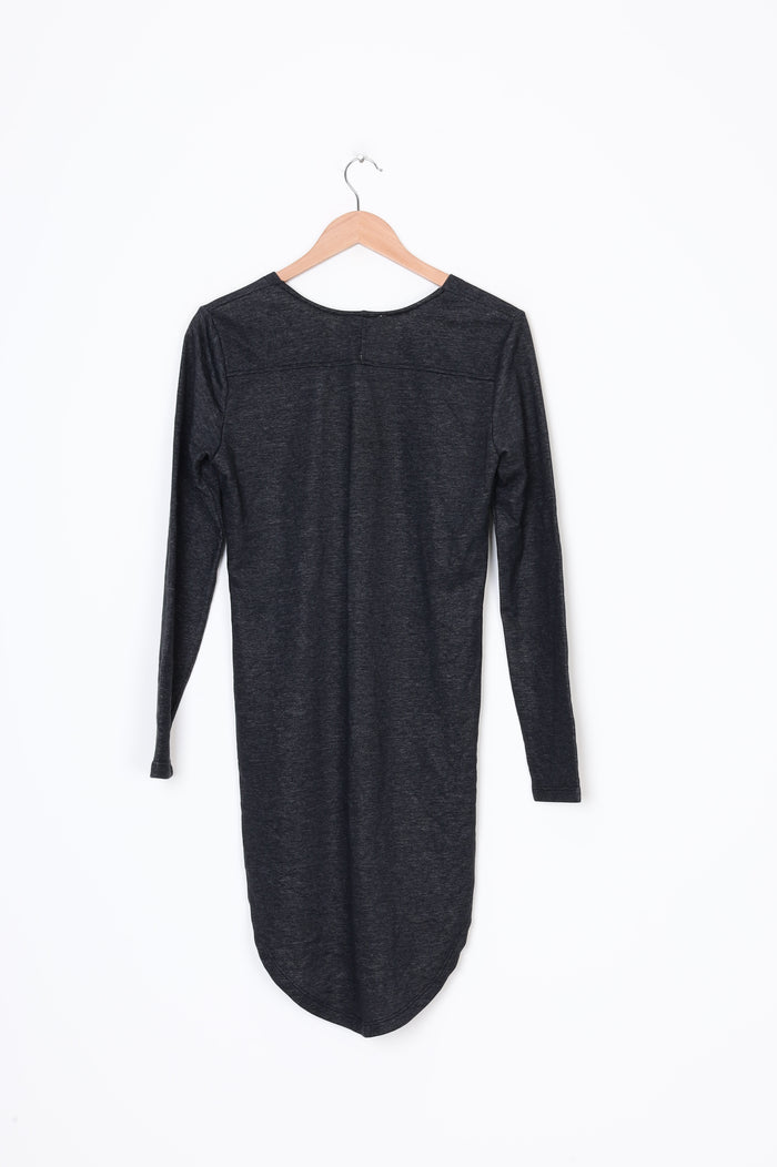 Ketz-ke Womens Grey Dress Size 8