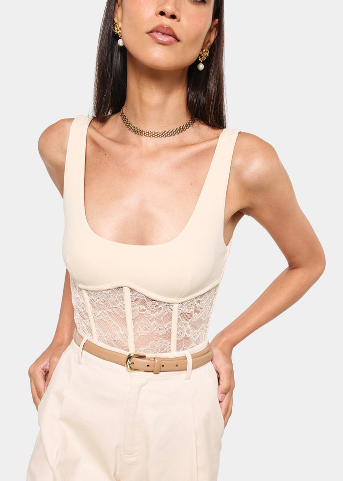 Kimber Bodysuit (Bone)