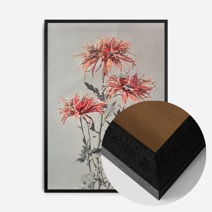 21x30cm | 8¼ x 11¾in / Black Wood Frame
