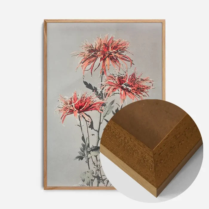 21x30cm | 8¼ x 11¾in / Oak Wood Frame