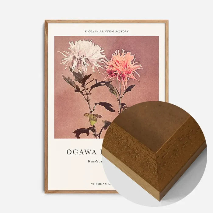 21x30cm | 8¼ x 11¾in / Oak Wood Frame